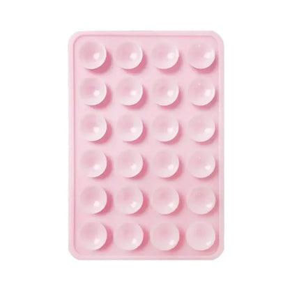 Silicone Suction Phone Holder Pad – Anti-Slip Wall & Desk Mat
