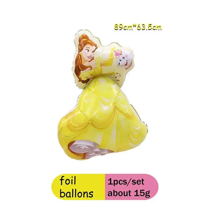 Beauty and the Beast Party Supplies – Disney Princess Birthday Decorations Set