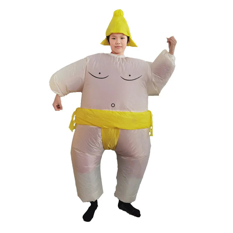 Inflatable Sumo Wrestler Costume for Kids & Adults