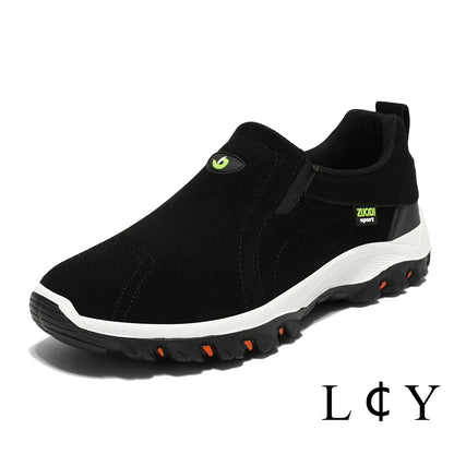 Men's Slip-On Hiking Shoes – Anti-Slip Waterproof Outdoor Sneakers