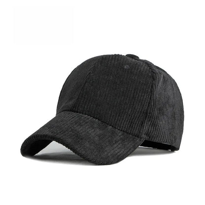 Solid Color Baseball Cap – Unisex Retro Adjustable Hat
