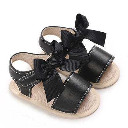 Baby Butterfly Sandals – Glitter Soft Sole Summer Shoes