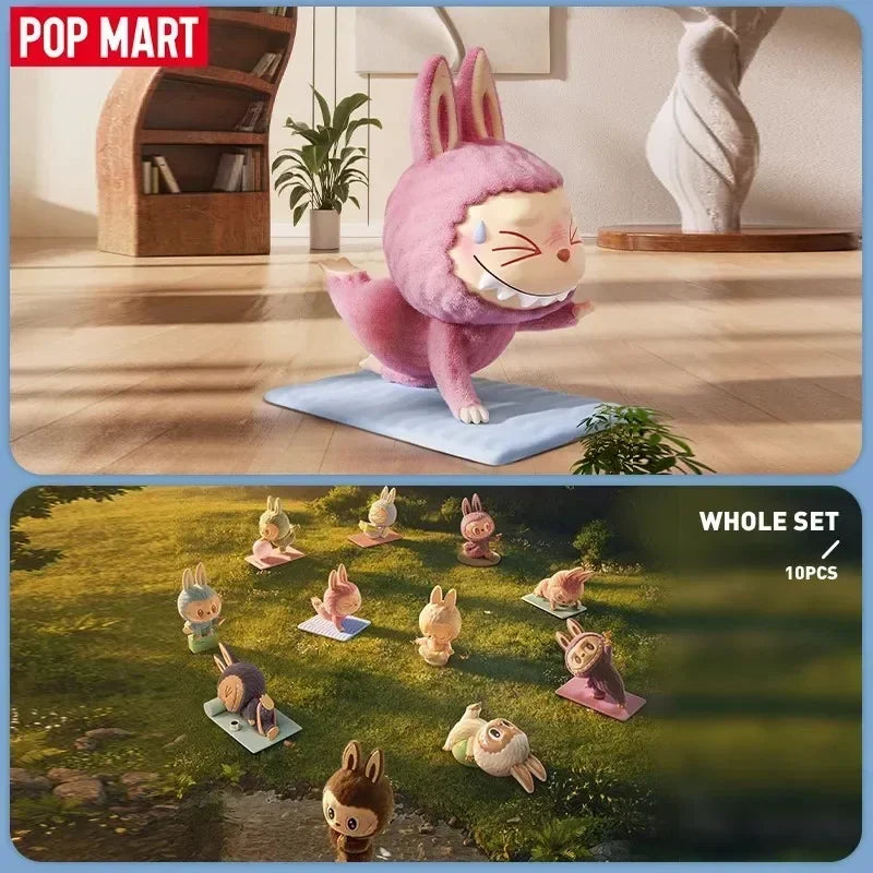 Labubu The Monsters Lazy Yoga Series Blind Box