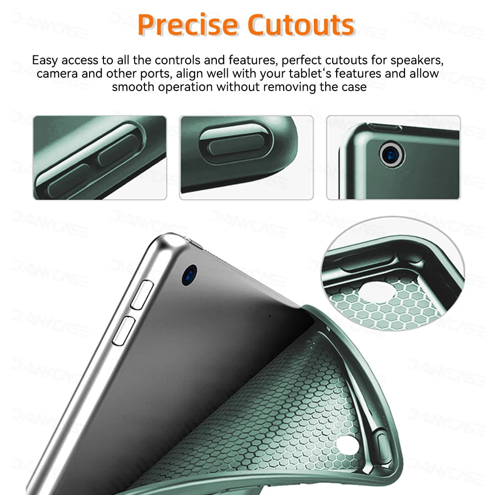 iPad Case for All Models - Multi-Color Protective Cover