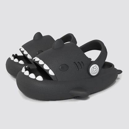 Kids Shark Sandals – Non-Slip Soft Sole Summer Clogs for Boys & Girls