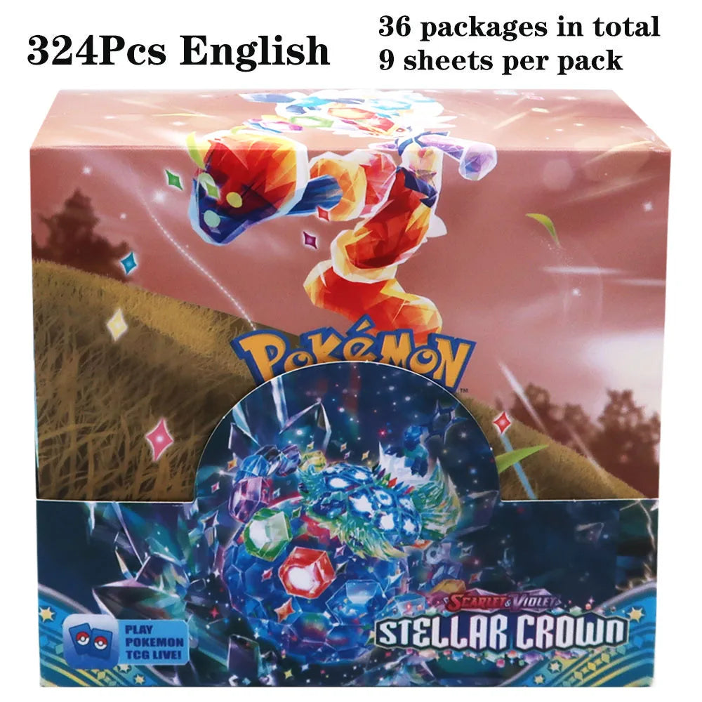 324PCS Pokémon Fusion Strike Booster Box 36 Packs