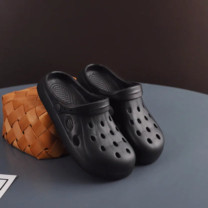 Unisex Wide Toe Non Slip Garden Clog Sandals