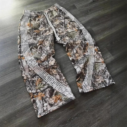Y2K Jogger Pants – Unisex Camo Casual Streetwear Sweatpants