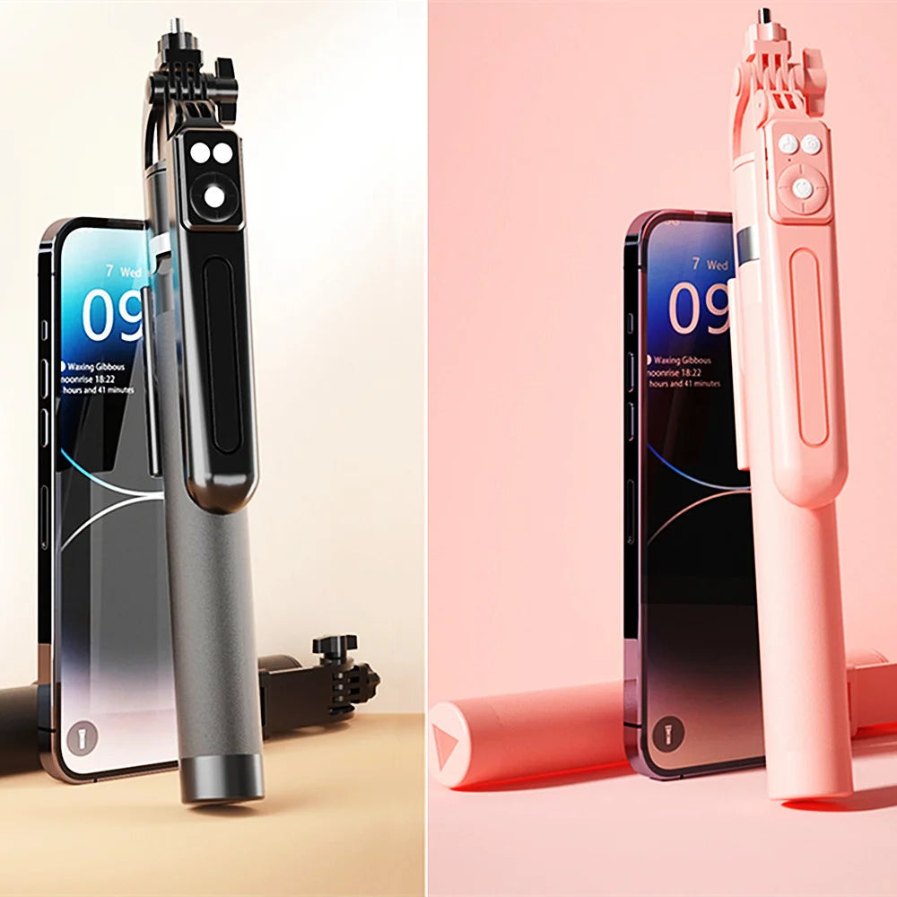 Selfie Stick Tripod with Bluetooth Remote – 170cm Extendable