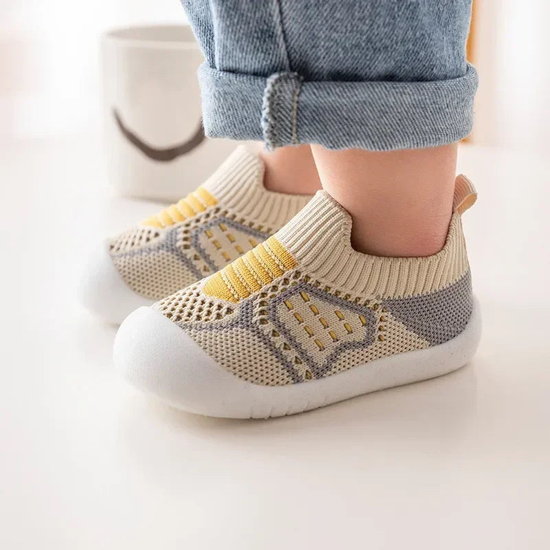 Baby Breathable Mesh Shoes Non-Slip Soft Sole Toddler Sneakers