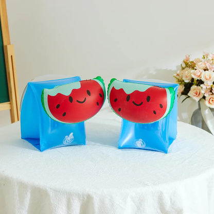 Inflatable Swim Arm Bands Kids Pool Floaties with 3D Design