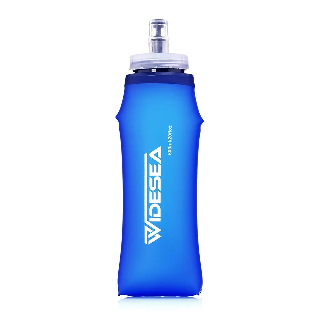 Widesea 600ML BPA Free Folding Soft Water Bottle