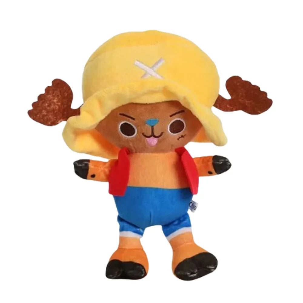 One Piece Zoro Luffy Chopper Plush Doll Pendant