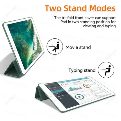iPad Case Compatible with iPad A19 12th, Air 11, A16 11th, Pro 11 M4, 10th, 9th Gen, Mini 6, Air 5 4 3, 9.7 & More