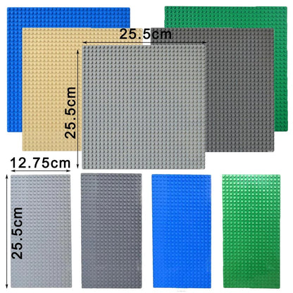 Building Blocks Baseplate 32x32 & 16x32 – LEGO-Compatible Base Plate