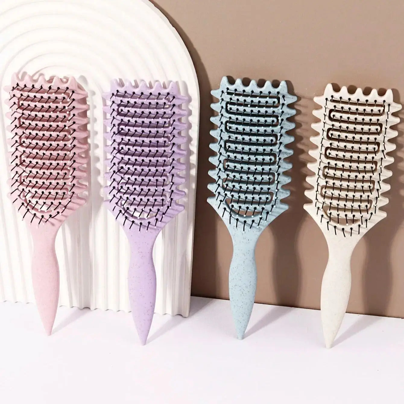 Hollow Vented Hair Brush – Scalp Massage Detangling Comb
