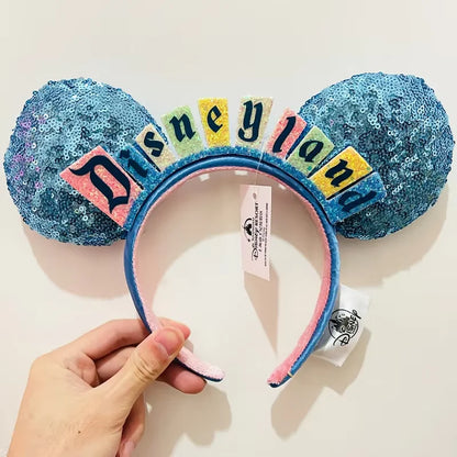 Disney Minnie Mouse Ears Headband – Plush Bow for Adults & Kids