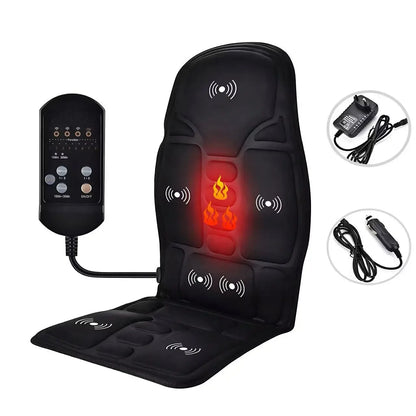 Shiatsu Massage Seat Cushion with Heat & Vibration