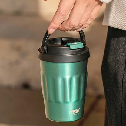 TYESO Insulated Coffee Travel Mug – Stainless Steel Vacuum Flask