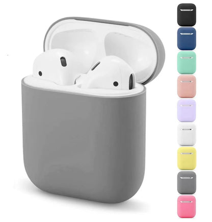 Soft Silicone AirPods Case Cover – AirPods 1 & 2