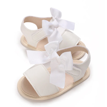 Baby Butterfly Sandals – Glitter Soft Sole Summer Shoes