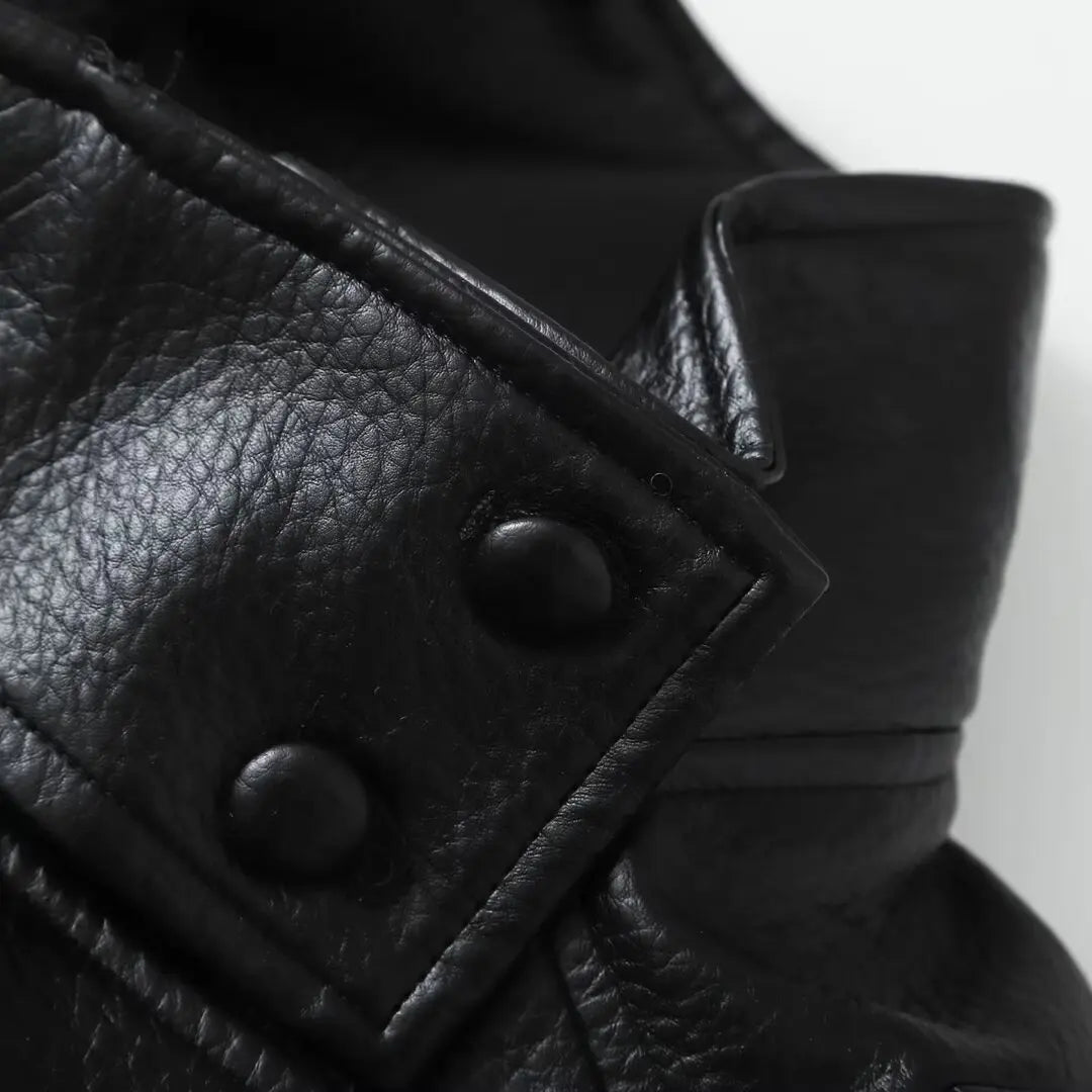 Faux Leather Jacket for Women, Oversized Fit