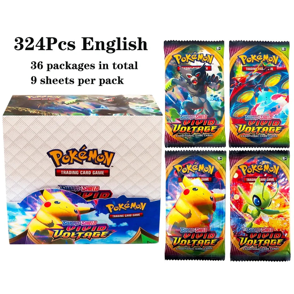 324PCS Pokémon Fusion Strike Booster Box 36 Packs
