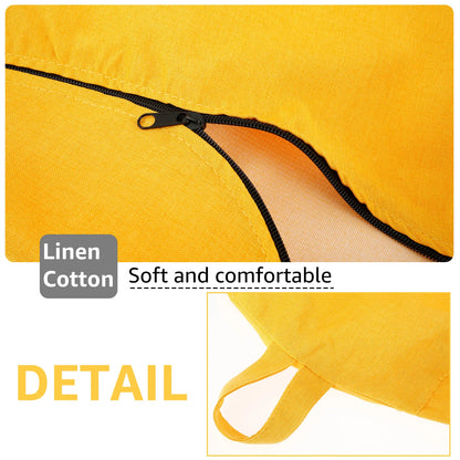 Large Soft Bean Bag Chair Cover Without Filler
