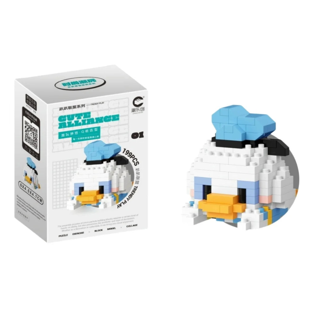 Mini Building Blocks Cartoon Character Figure – Tsum Tsum Style
