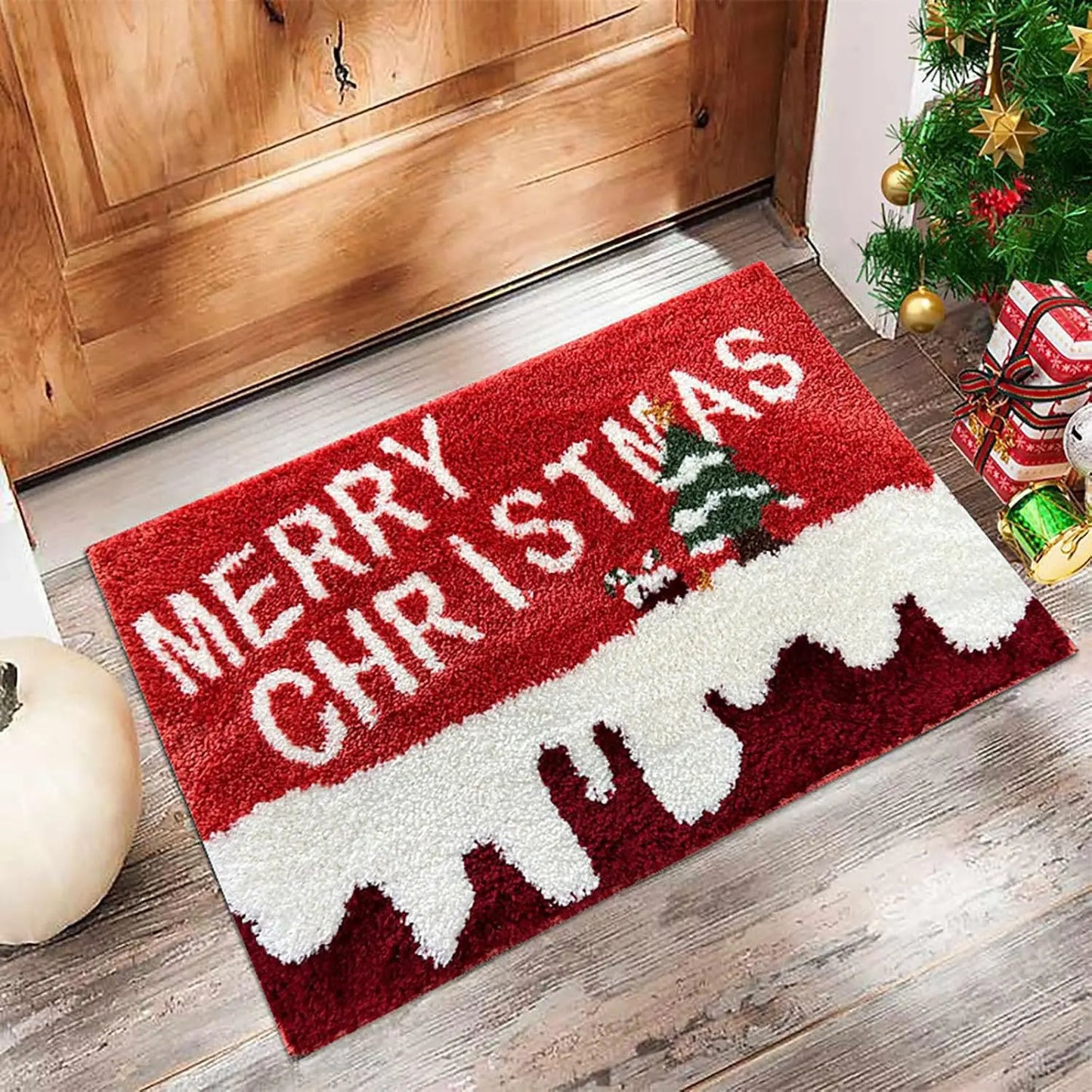 Christmas Doormat – Festive Indoor & Outdoor Floor Mat, 6 Patterns