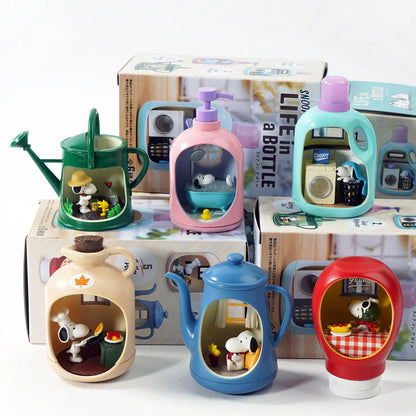 Re Ment Snoopy Life in a Bottle Mystery Blind Box Figure