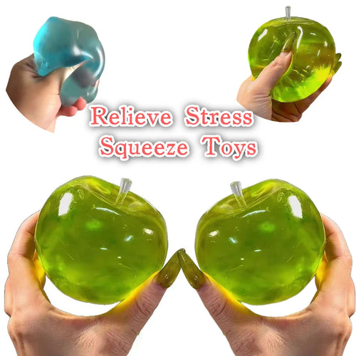 Fruit Squishy Stress Ball – Soft Slow-Rising Fidget Toy for Kids & Adults