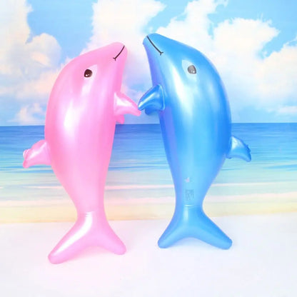 Inflatable Dolphin Pool Float Toy for Kids – 53cm