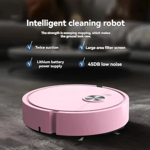 Smart Automatic Robot Vacuum with Sweeping and Mopping