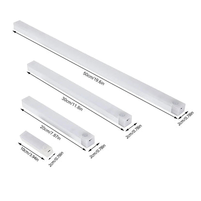 Motion Sensor LED Night Light – USB-C Rechargeable, 3 Color Modes