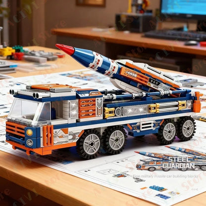 Military Building Blocks Set – Tank, Warship, Plane & Army Models