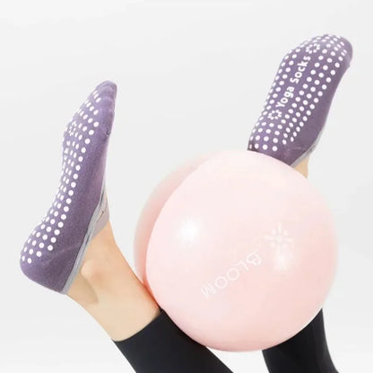 Non-Slip Yoga Socks for Women – Backless Ballet & Pilates Grip Socks
