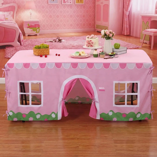 10FT x 7.5FT Kids Table Fort Playhouse Cover