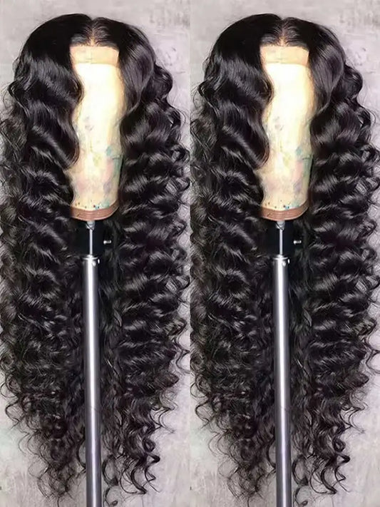 HD Loose Deep Wave Lace Front Wig – 13x4 & 13x6 Human Hair