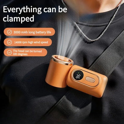 Portable Mini Handheld Fan USB-C Rechargeable Rotatable