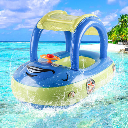 Car Shaped Toddler Pool Float for Kids Ages 4 to 6