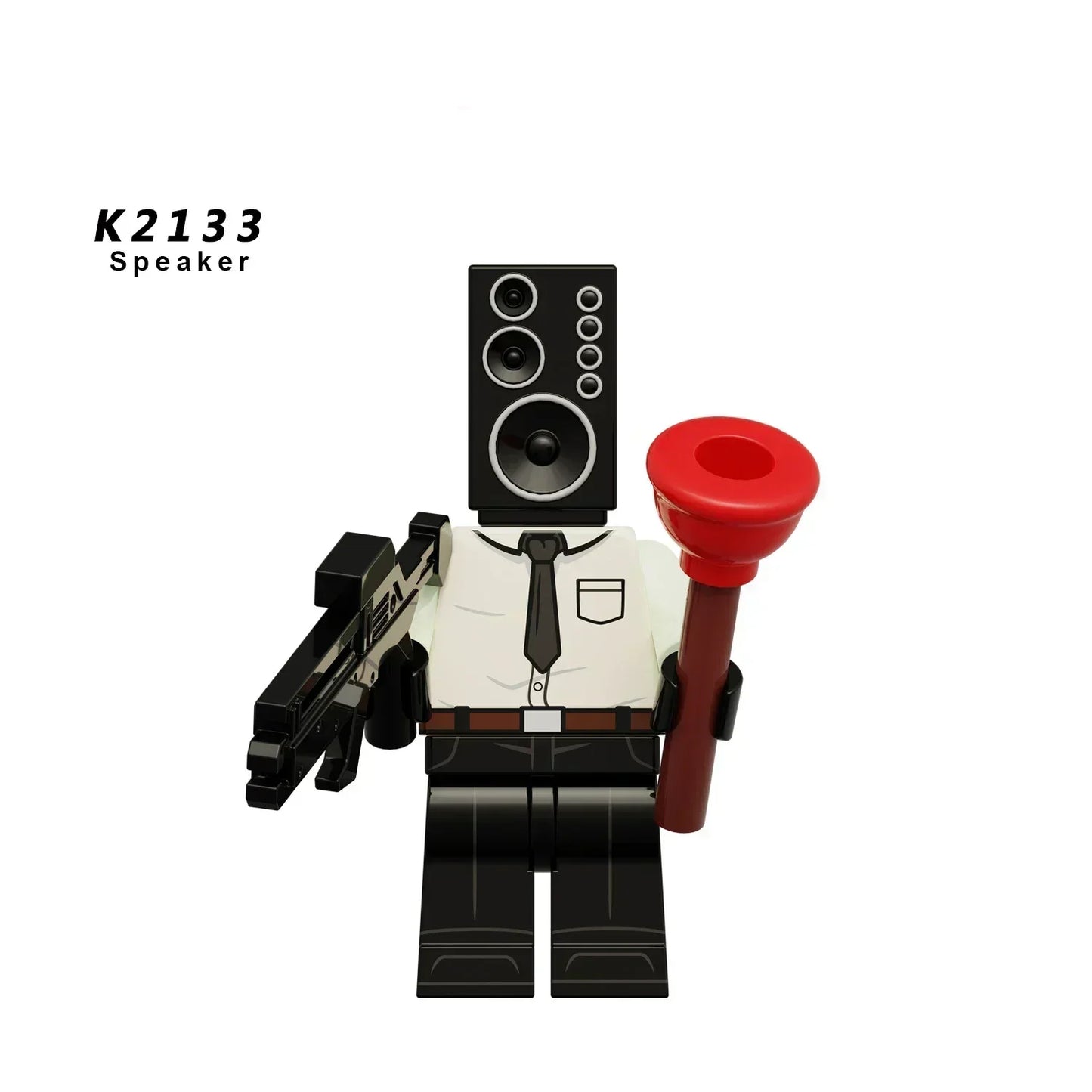 Skibidi Toilet Mini Building Block Figures – TV Man, Cameraman & More
