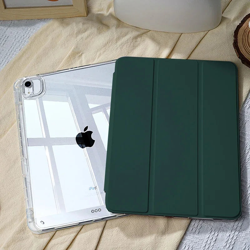iPad Case with Pencil Holder – Smart Folio Cover