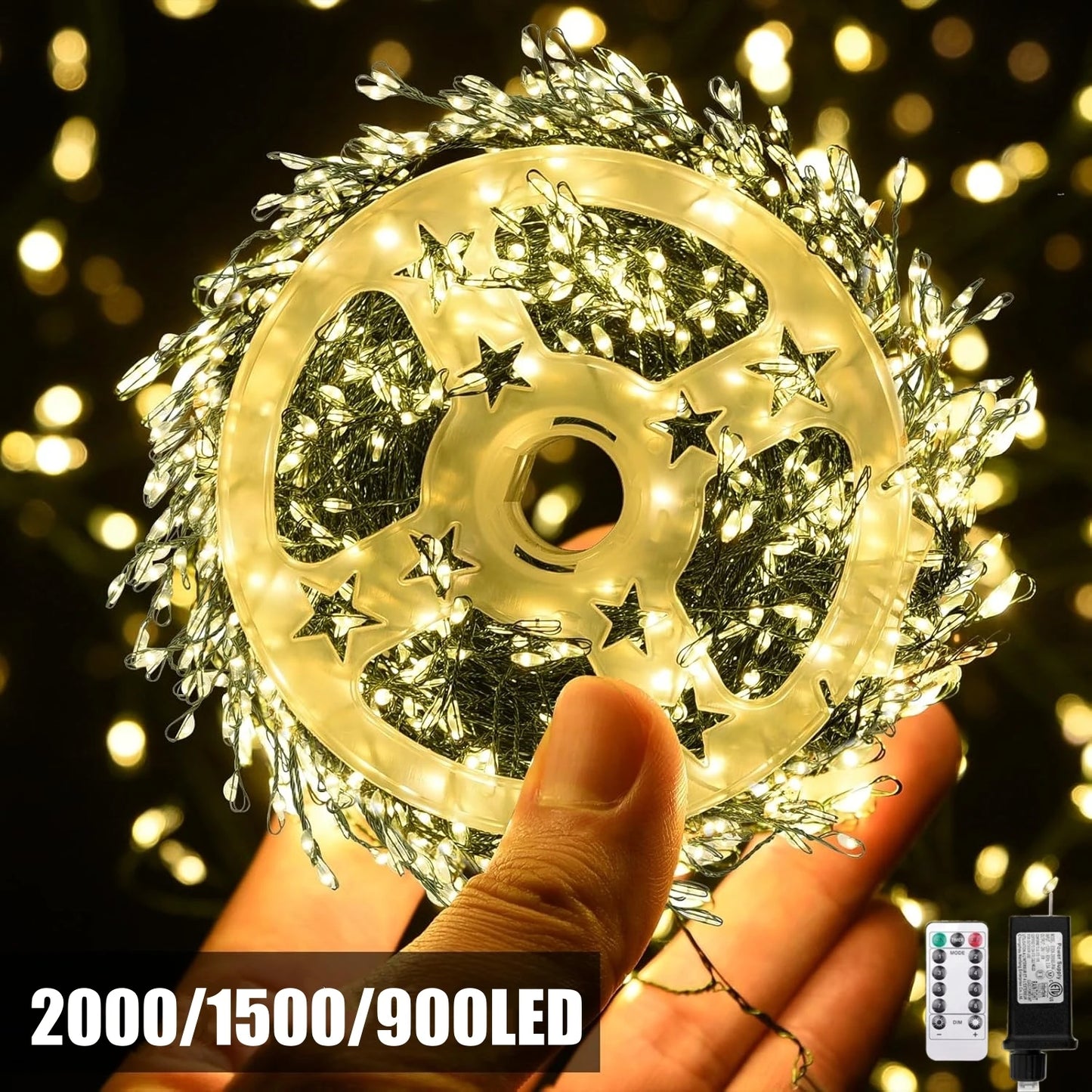 Fairy String Lights with Remote Control – 30M/50M/75M