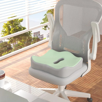 Memory Foam Seat Cushion – 3-Zone Ergonomic Posture Support