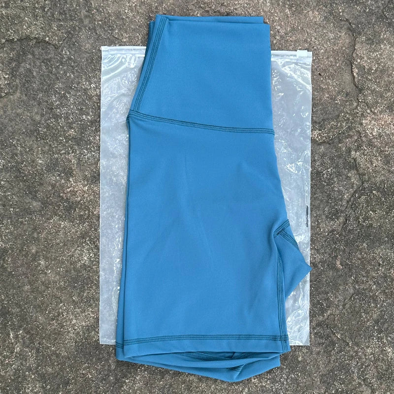 Women's High Waist Tummy Control Seamless Biker Shorts