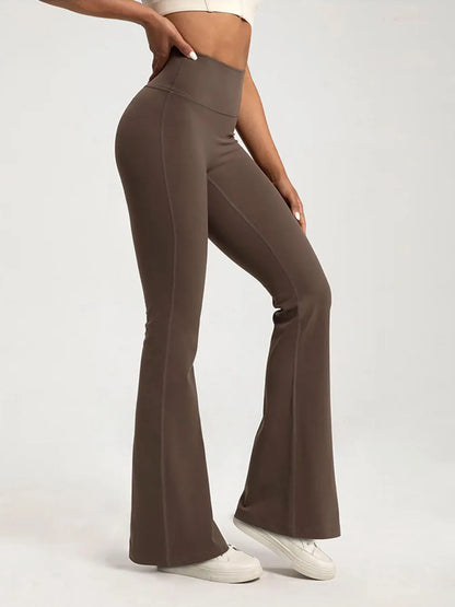 Flare Yoga Pants – Women's High Waist Butt Lifting