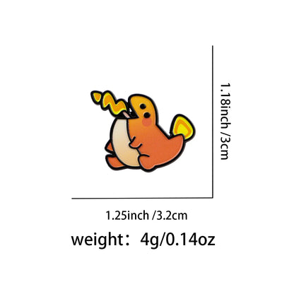 Kawaii Cartoon Enamel Pin – Cute Anime Character Brooch Badge
