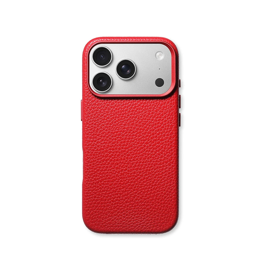 Magnetic Lychee Texture PU Leather iPhone Case