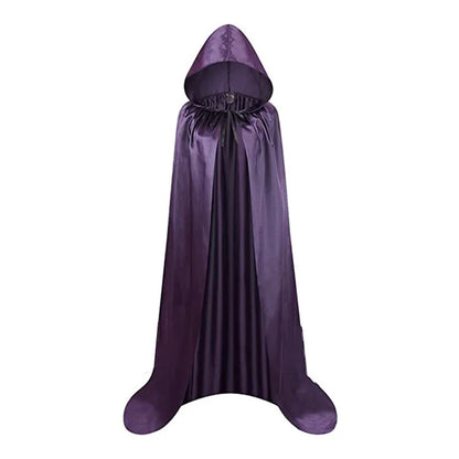 Halloween Hooded Cloak – Unisex Witch Cape Cosplay Costume